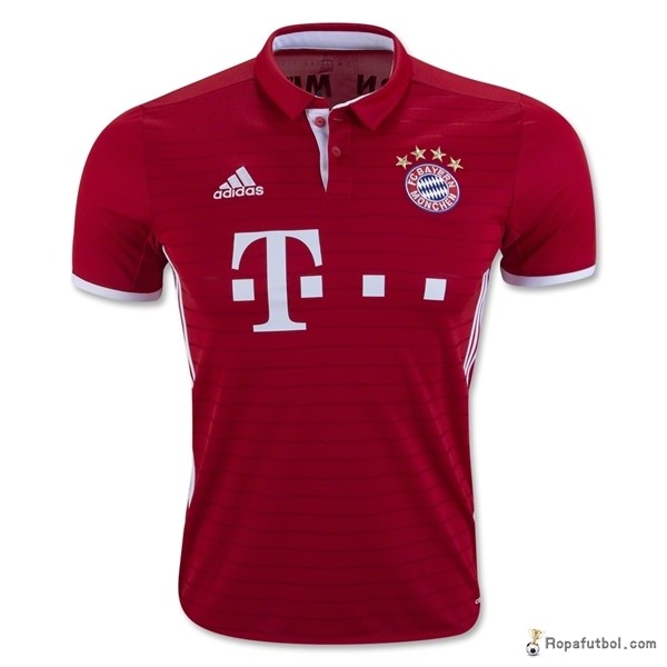 Tailandia Camiseta Bayern de Múnich Replica Primera Ropa 2016/17 Rojo